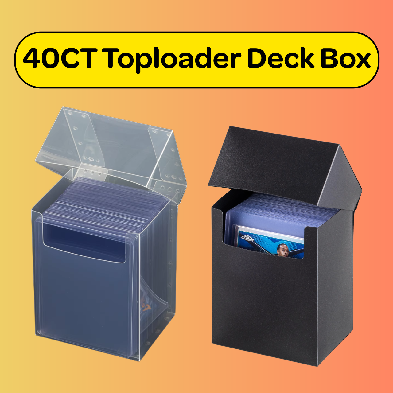 40CT Toploader Deck Box