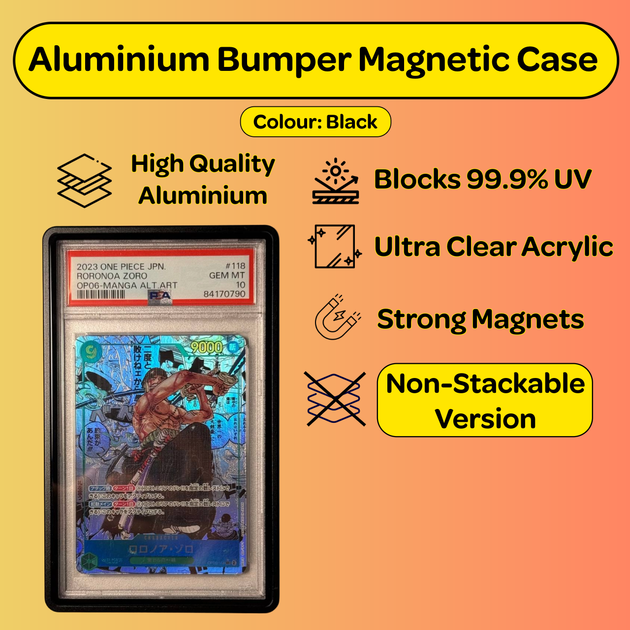 Aluminium Bumper Magnetic Case