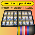 12-Pocket Zipper Binder (PU Leather)