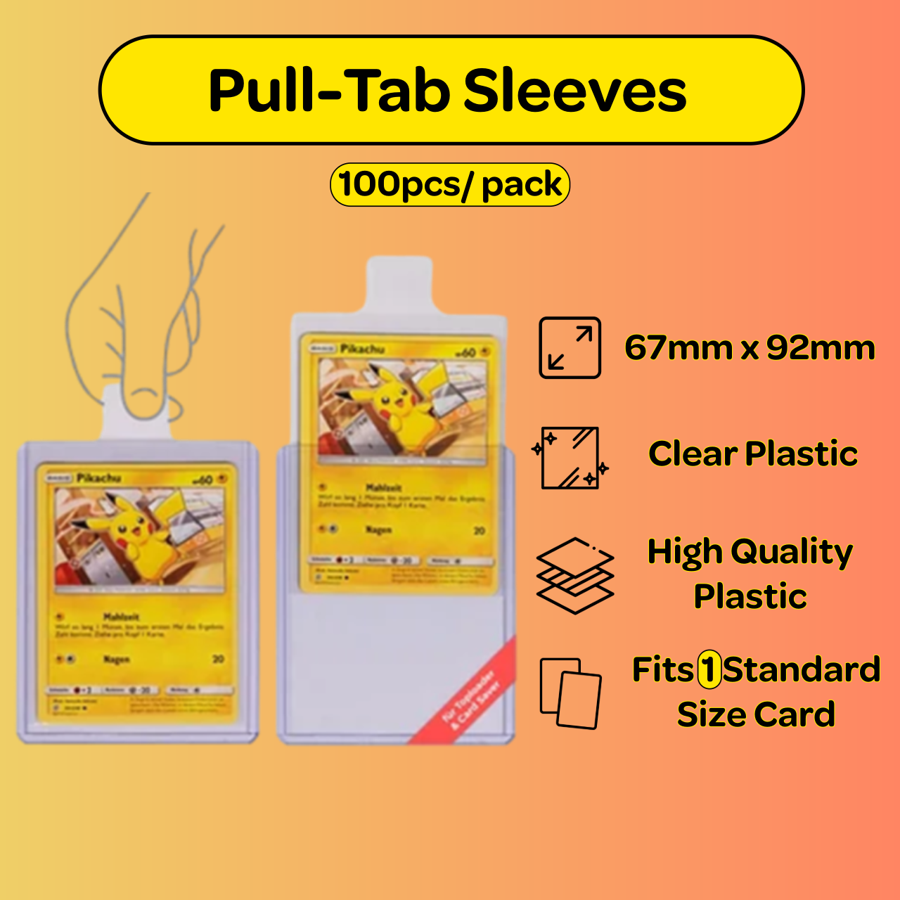 Pull Tab Sleeves
