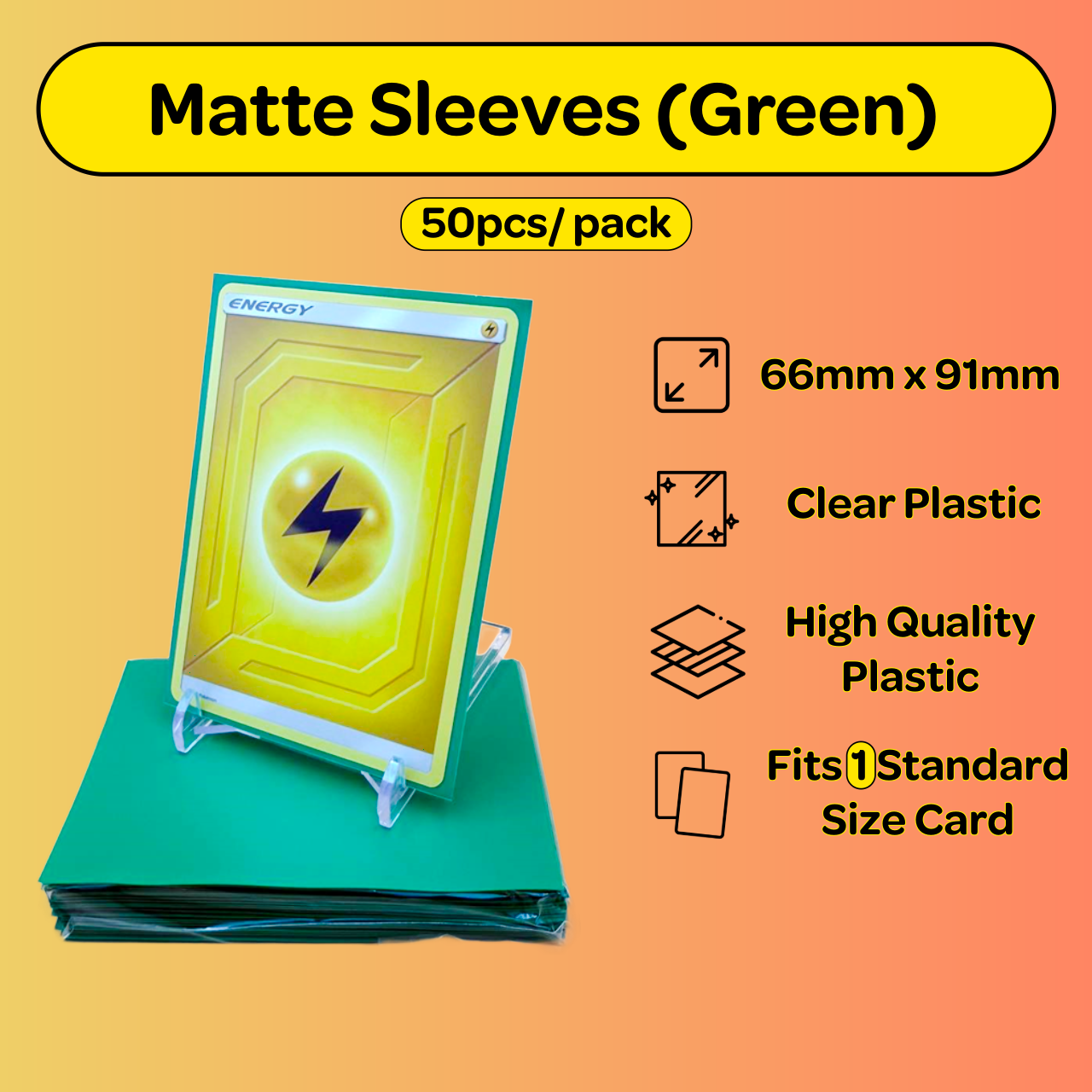 Matte Sleeves (Green)