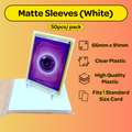 Matte Sleeves (White)