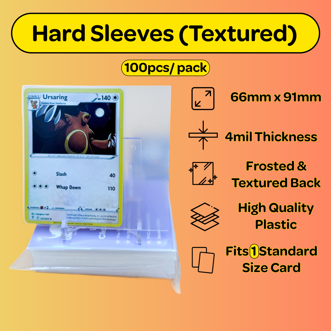 Hard Sleeves (Textured)