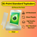 35PT Standard Toploader (Clear)