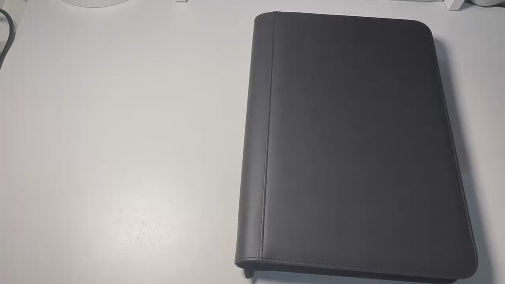 4-Pocket Graded Slab Binder (Flat Texture)
